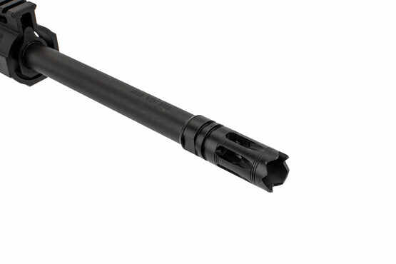 The Anderson AM-10 AR-308 complete rifle comes with the Knight Stalker flash hider